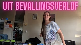 Uit bevallingsverlof  Eerste week terug gaan werken – Vlog 169 [upl. by Aivataj874]