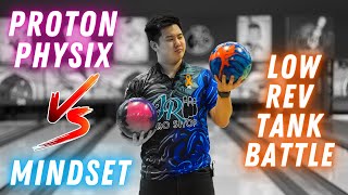 LOW REV HOOK MONSTER  Brunswick Mindset vs Proton Physix  Bowling Ball Review [upl. by Allimac]