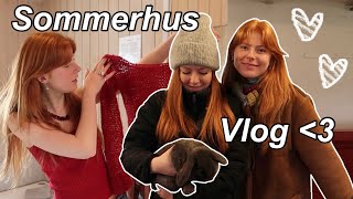 PÅSKEFERIE VLOG  house tour Haul genbrug pool og hygge [upl. by Hum]