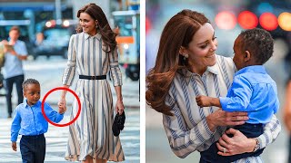 Orphan Keeps Following Kate Middleton What Happens Next Will Make You Cry [upl. by Idihc]