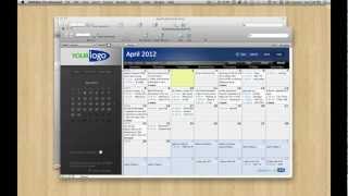 Free FileMaker 12 Calendar Template [upl. by Alodee]