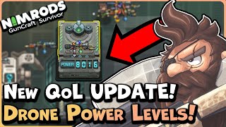 NEW UPDATE adds DBZ Power Levels  NIMRODS Guncraft Survivor [upl. by Kanter546]