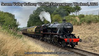 Severn Valley Railway Vintage Transport Extravaganza 2024 [upl. by Hakan]