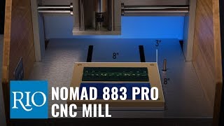 Carbide 3D Nomad 883 Pro CNC Milling Machine [upl. by Ycnay]