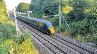 2x GWR IETs at Wootton Bassett Jn 19724 [upl. by Ileak]