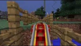 60 subs special 2 The World Longest Minecraft Rollercoaster 11x speed [upl. by Ellenid]