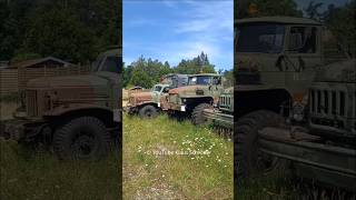 ZIL157 Ural375 ZIL131 GAZ66 UAZ452 UAZ469 [upl. by Schnapp327]