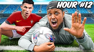 I Trained Like quotCristiano Ronaldoquot for 24 Hours [upl. by Llenhoj]