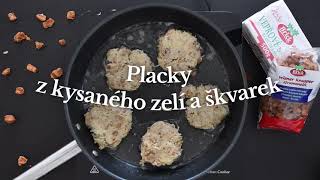 Škvarkové placky z kysaného zelí [upl. by Nwahsear]