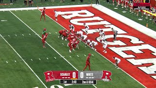 Rutgers 2024 Spring Game Highlights [upl. by Elokin]