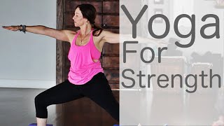 Vinyasa Flow Yoga For Strength [upl. by Casaleggio]