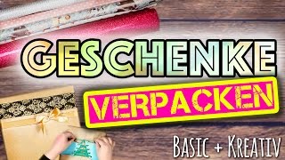 Geschenke verpacken  kreativ einpacken  Basics Tipps amp Inspiration mit LOCCITANE [upl. by Hcire]