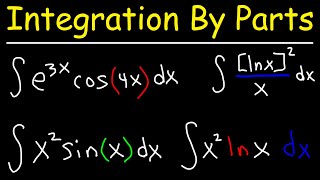 Integration By Parts [upl. by Nnyliak919]