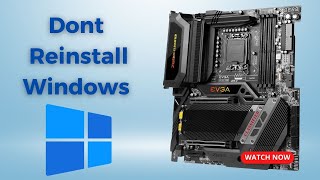 Do You Have to Reinstall Windows when You Get a New Motherboard [upl. by Nylirej]