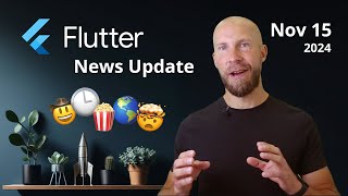 Flutter Friday Roundup 🥳 Nov 15 2024 [upl. by Roscoe41]