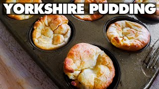 How To Make Yorkshire Pudding Quick and Easy Yorkshire Pudding Recipe [upl. by Aicilihp]