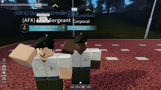 Life of a training staff ETS in Sandhurst Military Academy  ROBLOX  Sharkus British Army [upl. by Nuy69]