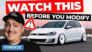 Watch This Before You Modify Your MK7 GTI [upl. by Ellesij]