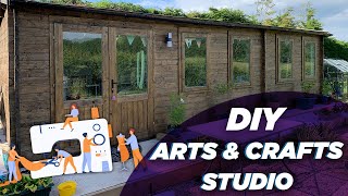 DIY Arts amp Crafts Studio  Turn a Hobby into a Business  Dunster House TV [upl. by Lyman]