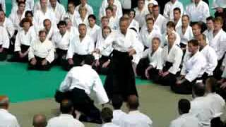 aikido  Tamura  ryote dori kokyunage  Lesneven 2008 [upl. by Tomasine721]