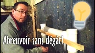 🐔 Un ABREUVOIR AUTOMATIQUE pour POULES et SANS DÉGÂT DIY 130 [upl. by Jarita]