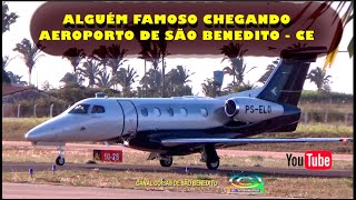 ALGUÉM MUITO CONHECIDO E FAMOSO CHEGANDO NO AEROPORTO DE SÃO BENEDITO CEARÁ saobenedito ceará [upl. by Floeter]