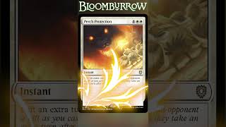 Bloomburrow Precon PEACE OFFERING PERCH PROTECTION magicthegathering [upl. by Nagap348]