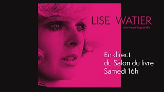 Lise Watier et Sandrine Béchade en direct du Salon du livre 2015 [upl. by Vierno]