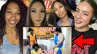 FIRST TIME EVER WATCHING  RDCWORLD1 ANIME HOUSE PT1 [upl. by Zachariah]