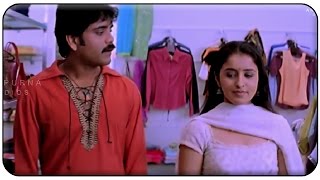 Nagarjuna amp Anshu Shopping Comedy  Manmadhudu Movie [upl. by Anaiq467]