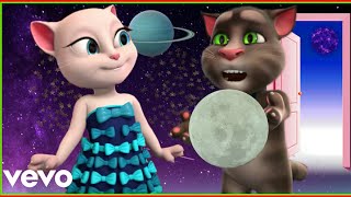 pídeme la luna te la bajaré  Leodan  talking Tom [upl. by Lonnard]