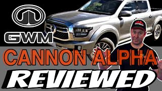 Is This the Best Hybrid Ute GWM Cannon Alpha is Here [upl. by Lorianne]