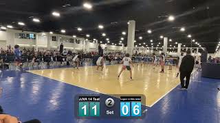 Florida Fest  JJVA 14 Teal vs Legion 14 Elite Aidan Set 2 [upl. by Nasia]