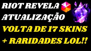 Nova Atualização para Raridades  Rotações da Loja Mítica no League of Legends [upl. by Eicyac]