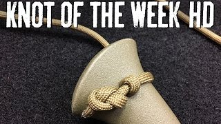 How to Easily Tie a Lanyard with the Knute Hitch  ITS Knot of the Week HD [upl. by Mann]