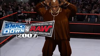 Viscera  WWE SmackDown vs Raw 2007 Entrance And Finishers [upl. by Ailahtan104]