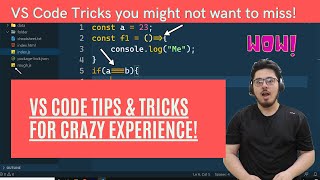 VS Code Tricks you might not want to miss 🔥🔥 [upl. by Lleinad]