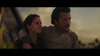 Rogue One A Star Wars Story Destruction of Scarif and death of Jyn Erso amp Cassian Andor 1080p HD [upl. by Kcinimod368]