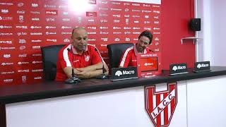 Conferencia de prensa de la dupla JiménezMartelotto ante Riestra [upl. by Ojahtnamas]