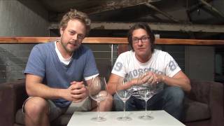 Qwoff TV Ep 28  Riedel Glass Tasting pt 1 [upl. by Susumu]