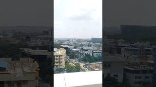 Hitech City Road Kothaguda In Hyderabad youtubereelsvideoshort kbmvlogs1m KBMVlogs1M [upl. by Zurek]