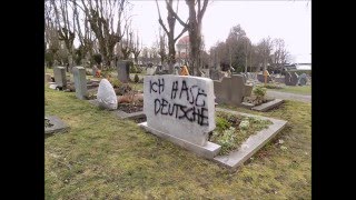 Konstanz  40 Grabsteine auf Friedhof mit islamischen Parolen beschmiert [upl. by Avir]