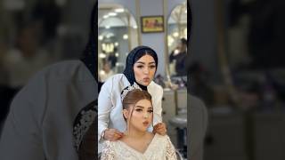 عروسه یا عروسک؟😍 آموزششینیون سالنزیباییتهران شنیونمو عروس wedding bride makeupartist [upl. by Mettah]