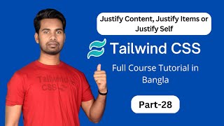 justify content tutorial in tailwind css with justify items or justify self [upl. by Durer]