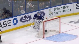 Jacob Trouba tallies off the glass for powerplay goal [upl. by Ltney]