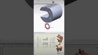 solidworks tutorial exercise designengineering assembling cad mechanicaldesign shorts yt [upl. by Elvyn]