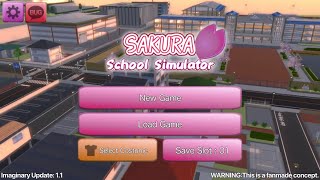 Update Imaginary 111 【SAKURA School Simulator】 櫻花校園模擬器 幻想更新 111 [upl. by Eileek]