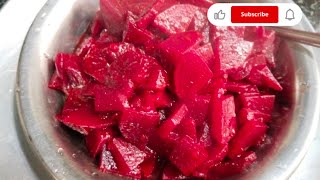 BEETROOT PORIYAL 💜 [upl. by Nednerb]