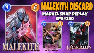 Marvel Snap Replay Episode 330  Malekith Discard Deck [upl. by Roxy728]