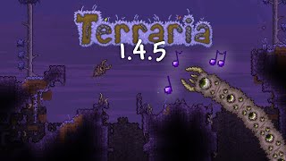 New Terraria 145 Boss Music  Eater of Worlds [upl. by Eillak]